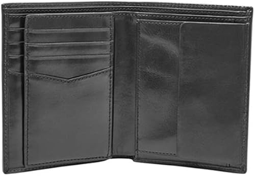 Miniatura 8 de Fossil Billetera plegable de cuero con bloqueo RFID para hombre de gran capacidad