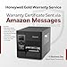 Honeywell PD45C Industrial Thermal Transfer & Direct Thermal Label Printer, 4-inch Shipping & Barcode Printer, 203 DPI USB/Serial/Ethernet Model with Color LCD Keypad, PD4500C0010000200