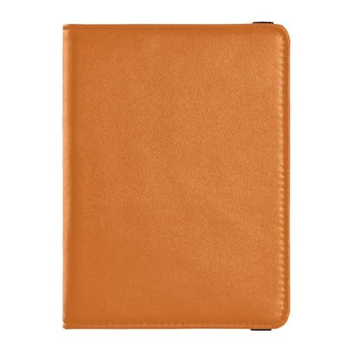 Custodia per passaporto pelle PU ultra sottile custodia per per donne e ragazze carino libro da viaggio giallo Multicolore 07 1 size