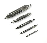 hhip 5000–3011 5 Stück M42 8% Cobalt 60 Grad Center Bohrer-Set, Nr. 1-no. 5