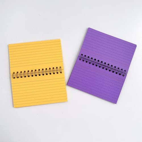Petits cahiers à reliure spirale bloc-notes 5x3 pouces lignés - 4