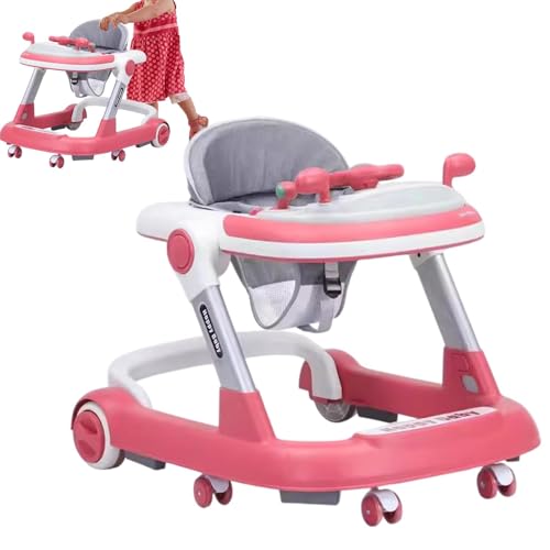 Ayuda Para Caminar Para Bebés: Andador De Empuje Para Niños Pequeños, Andador De Aprendizaje Para Niños Pequeños | Andador Para Niños Pequeños Con Ruedas, Andador Plegable Para Niños Pequeños, Diseño