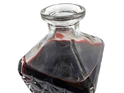 Karaf whisky kristalglas ook voor wijn grote decoratie wijnkaraf 0,75l - Afbeelding 7