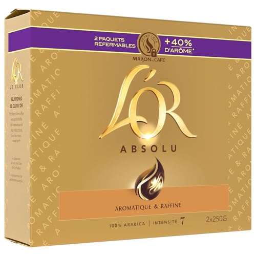 Café Moulu Arabica Intense L'OR pour une pause gourmande et réconfortante