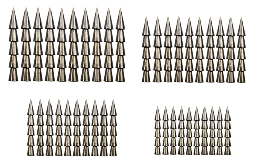 Reaction Tackle Tungsten Nail Weights for Bass Fishing - Variety 40 pk