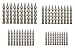 Reaction Tackle New Tungsten Nail Weights - Variety 30 pk
