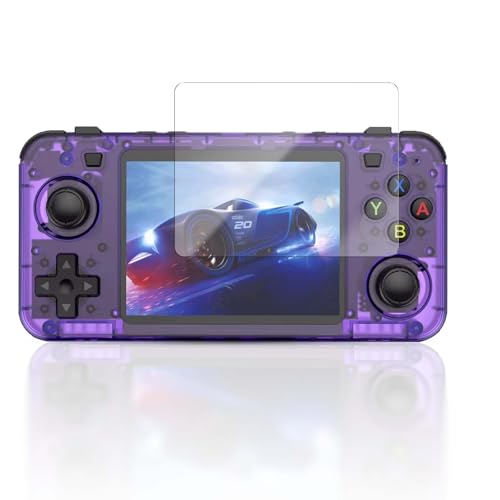 YAJOJO Screen Protector for R36H Handheld Game Console, 9H Hardness Tempered Glass for BOYHOM R36H,Anti-Scratch, Bubble Free, HD Clarity by YAJOJO - Used condition - US$6.73