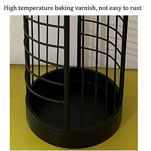 Support de vidange de parapluie compact pour sol sec
