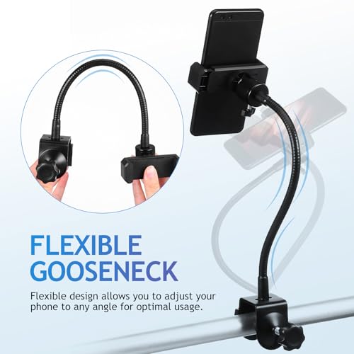 Soporte para teléfono móvil resistente con base de metal estable 6