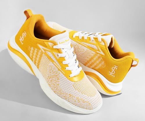 Image of LOUIS STITCH Women's Lightweight Athleisure Sport Shoes | Lightweight Casual Sneakers | Lace-Up Sneaker and Athleisure Wear| Perfect for Casual, Gym & Travel Wear | LSLD-ATH
