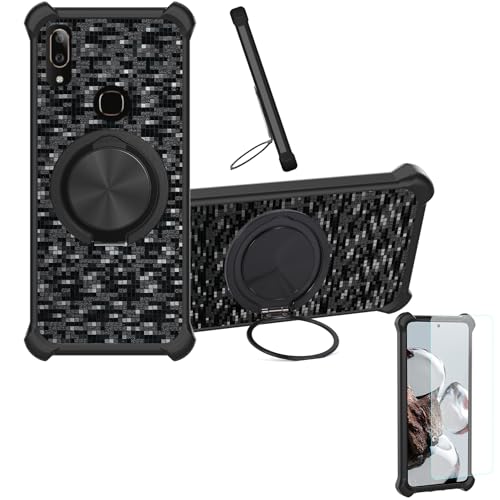 �Ή� Vivo V9 �P�[�X Phone Case [1�� 9H+�d�x���� �K���X�t�B����][360°��]���X�^���h�A�}�O�l�b�g��]CX-11-HEI