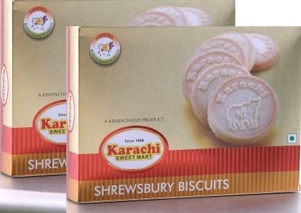 Shrewsbury Biscuits | 2 x 300g (600g) | Buttery, Crumbly Classic | Premium Cookies from Pune