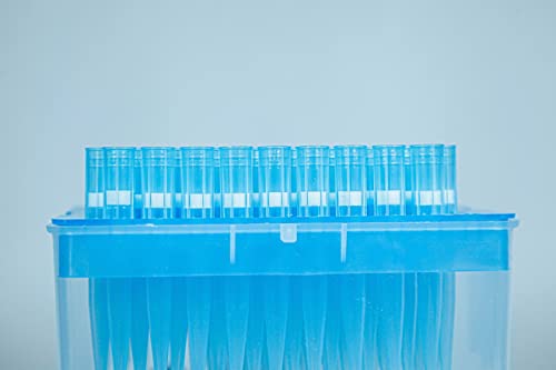 Tyqilin Sterile 1000Ul Filtering Pipette Tips - Universal Filter Pipette Tips - Racked,Rnase/Dnase Free & Pyrogen Safe, Clear, 100 Tips/Rack Pk X 10 Racks（1000 Tips） #TOP5
