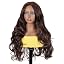 Black mixed Mahogany Curly Wavy