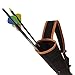 Allen Company Youth Archery Back Arrow Quiver - Compact and Adjustable Sling Design - Ideal Arrow Holder for Young Archers - 19 Inches Long - Fits 14 Arrows - Orange/Black