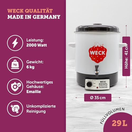 Weck WAT 14A Stérilisateur 2000 Watt – Image 3