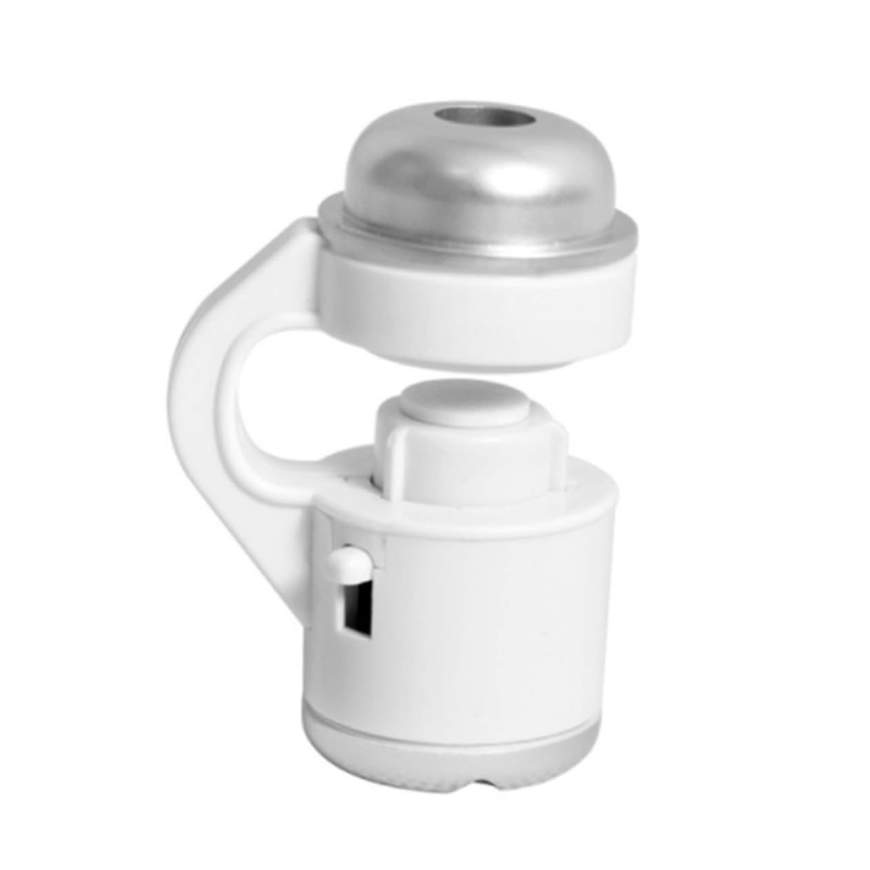 Veemoon Clip-on Phone Microscope Built-in Led Light 30x Magnification Portable External Microscope Great for for Friends