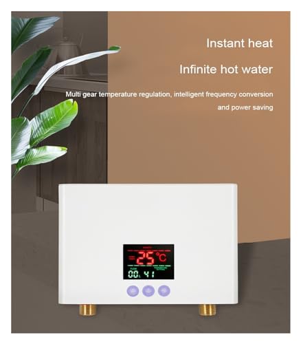 Chauffe-eau instantané électrique pour éviter les pannes d'eau chaude LCD