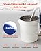 VEVOR 5 Gallon Bucket Liner for Concrete Mix, Reusable Silicone Mortar Bucket Liner for Thinset Paint Concrete Epoxy Mixing, Heavy-Duty Grout Mixer Insert Tool with Graduated Measurements, Blue