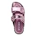 Guess Women's FABULA Flat Sandal, Medium Pink 660, 8