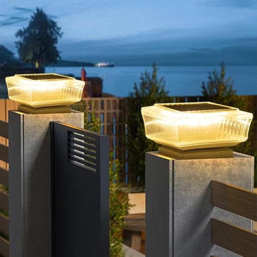 Luces solares para cubierta impermeables y de bajo consumo para jardín 3
