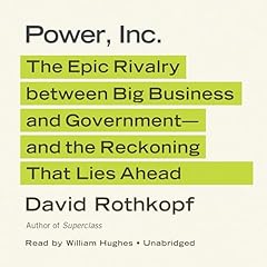Power, Inc. Audiolibro Por David Rothkopf arte de portada
