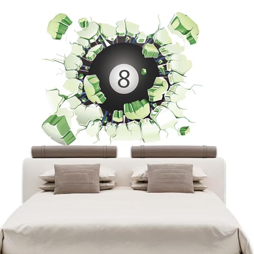 Decoración de pared de baloncesto de , calcomanías de pared deportivas extraíbles, póster gráfico de vinilo 'Breakthrough' para sala de juegos, dormitorio y gimnasio, diseño de interiores, bien
