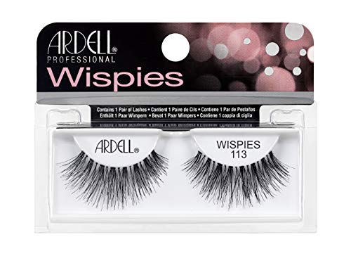 Preisvergleich Produktbild ARDELL Professional Lashes 113 - Wimpern aus Echthaar, schwarz, black (ohne Wimpernkleber) ultraleicht, flexibel und wiederverwendbar