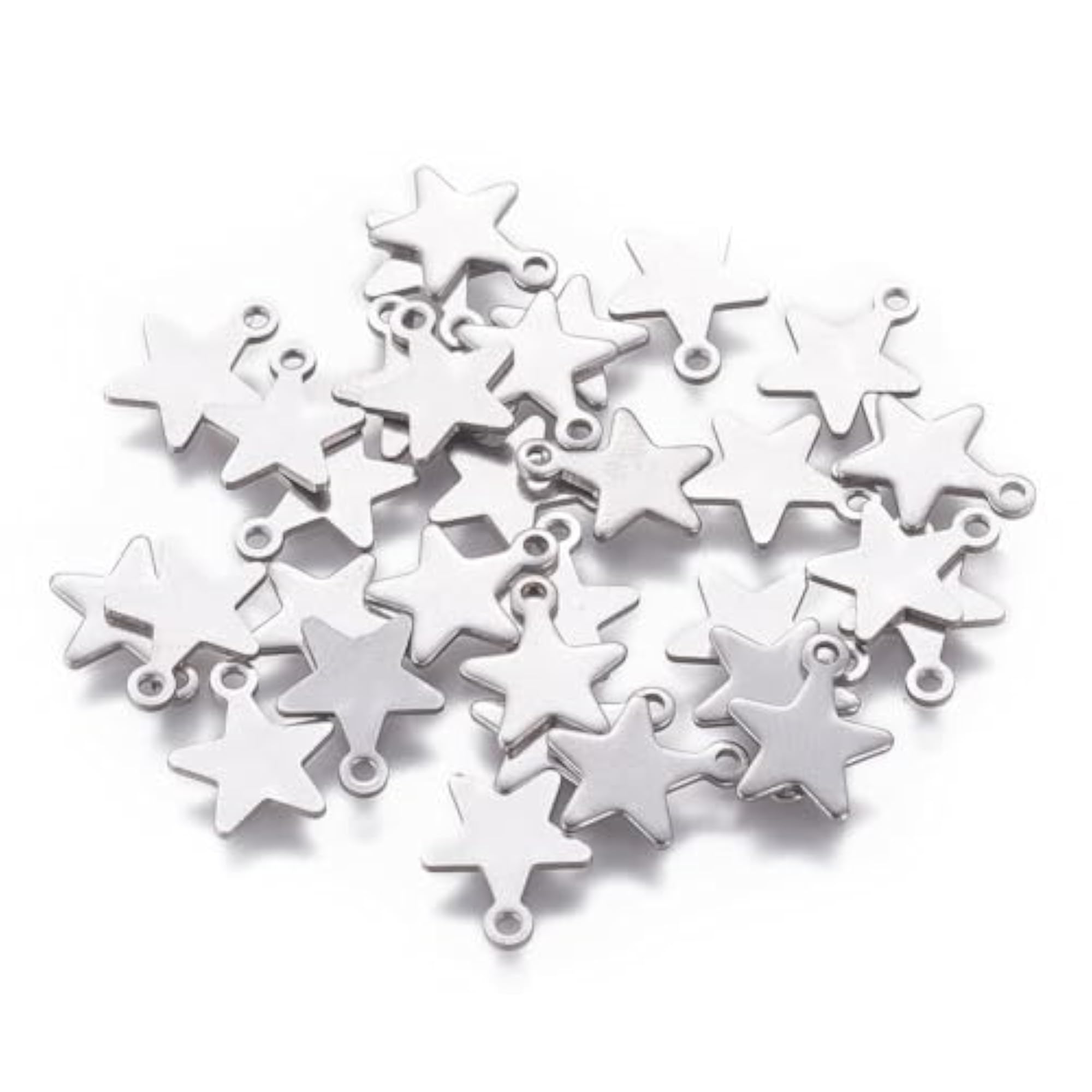Stainless Steel Small Charms for Jewelry Making