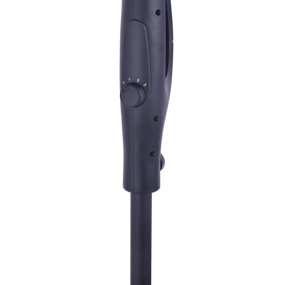 Ardes EASY 41PB PLUS Bodenventilator 50W 40 cm mit Automatischer Oszillation, Höhenverstellung bis 130 cm, Neigungsverstellung, 3 Leise Geschwindigkeiten und 3 Flügel