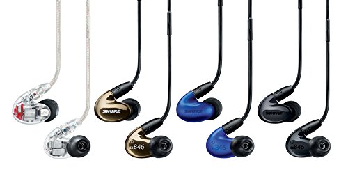 Shure SE846-BNZ Sound Isolating Earphones with Quad High Definition MicroDrivers and True Subwoofer