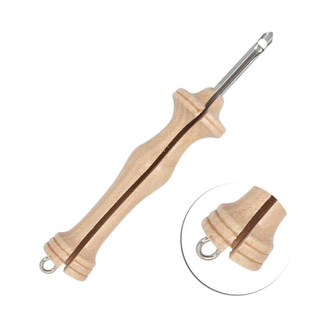 Threader Needle Punch Needle Tool Thread with Big Eye DIY Weaving Craft for Hand Make Floor Carpet Accessory Needle Pen Side Slit Knitting