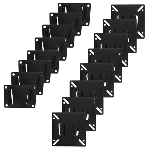 Support mural TV 14-24 pouces robuste Lurrose fixation écran plat LCD