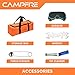 CAMPFIRE Oxygen Acetylene Torch Kit, 12 Pcs Welding Cutting Torch Kit With Check Valves And Tool Bag