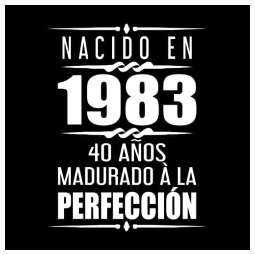 Nacido En 1983 40 Años Madurado À La Perfección: Libro de visitas 40 cumpleaños