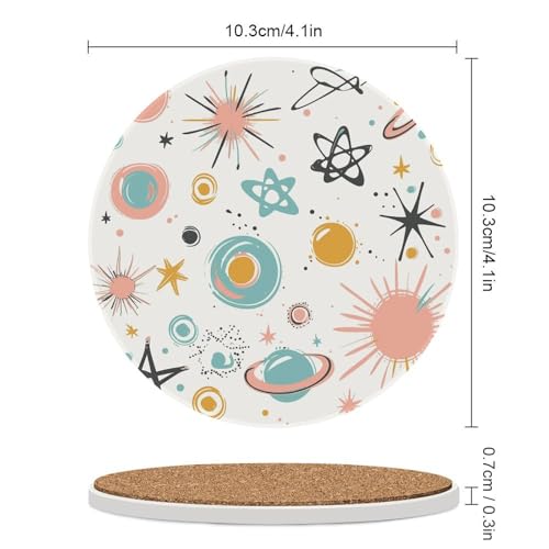 Dessous de verre en céramique contre les taches de table basse - 3