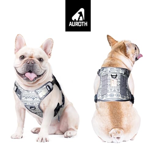 Image of AUROTH Dog Harness for Small Medium Dogs, Tactical No Pull Dog Vest