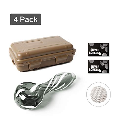 4.4 Inches Glass Tube Decorative Bowl with Box Packaging (Gray) - Thumbnail 5