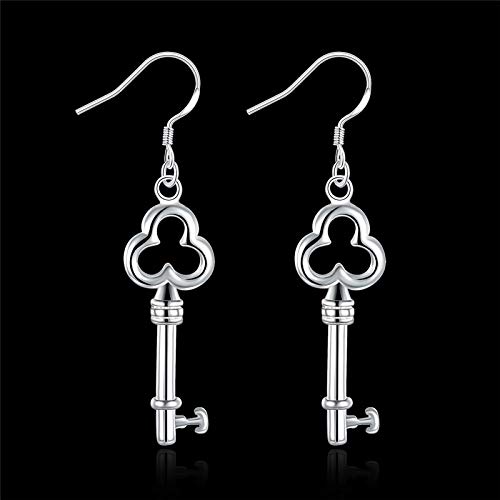 Boucles d'oreilles argent sterling de mariage, artisanat d'exception