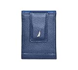 Cuenta con 6 ranuras para tarjetas de crédito y 2 bolsillos deslizantes para una fácil organización; ventana de identificación de bolsillo frontal