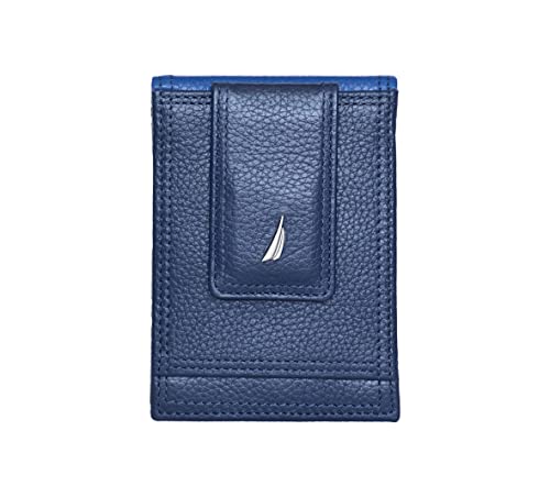Nautica Mens Classic Bifold Leather
