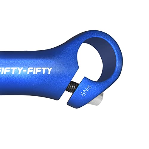 Fifty-Fifty Bike Bar Ends, Mountain Bike Handlebar Ends, Aluminium Alloy Mtb Bicycle Bar Ends (Blue) #TOP2