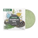 MY HAIR Shampoo Bar Natural by accentra, Festes Shampoo,Haarseife, Naturkosmetik, für alle Haartypen geeignet, vegan, ohne Plastik, handgefertigt in Deutschland, Duft: Zirbe