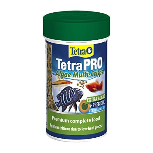 Tetra Pro algfiskfoder premiumfoder för alla tropiska fiskar med algkoncentrat för att förbättra motståndskraften, 100 ml