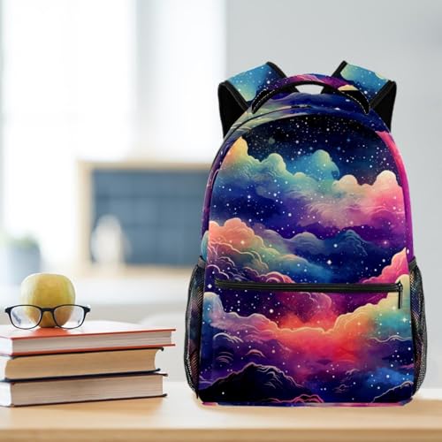 Sac à dos de voyage Campus imprimé planète colorée