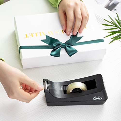 Mr. Pen- Tape Dispenser, Pack Of 2, Tape Dispenser Desk, Office Supplies, Desk Supplies, Tape Holder, Tape Dispensers, Black Tape Dispenser, Desktop Tape Dispenser, Tape Desk Dispenser, Organier #TOP7