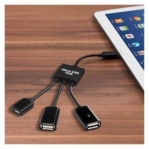 Adaptador OTG Tipo-C 3 en 1 para conectar dos memorias USB a tu móvil a la vez 5