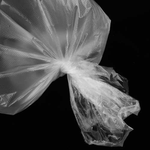 Image of 1020 Count 12 x 16 Inches Plastic Produce Bags, Clear Plastic Produce Bag Roll for Bread, Fruits, Vegetable, Kitchen, 340 Bag x 3 Rolls