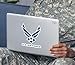 Shop A Thing US Air Force Stickers for Car Truck Van Window Bumper Laptop Tablet Cup Tumbler Water Bottle 4 inch appx 4 Pieces SAT -035