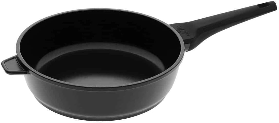 Gerlach 1760 Monolit Deep Ceramic Frying Pan Coated Induction Electric Gas Ceramic Hob 24cm
